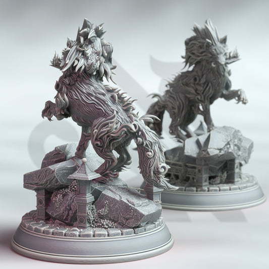 Amaru Taiyo - The Wolf Spirit - Back