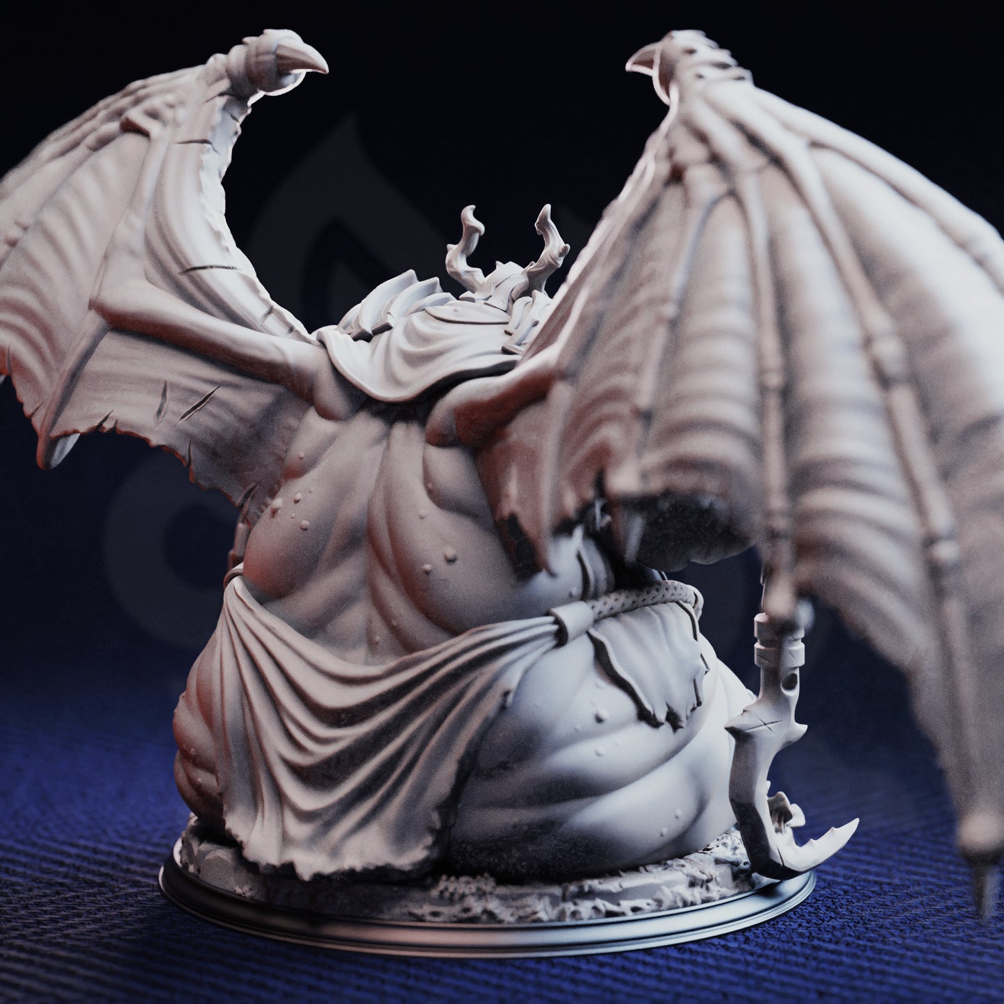 Bodge the Ravenous - Gluttony Devil - Back