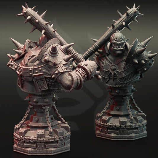Bruz the Basher - Second In Charge (Bust) Back