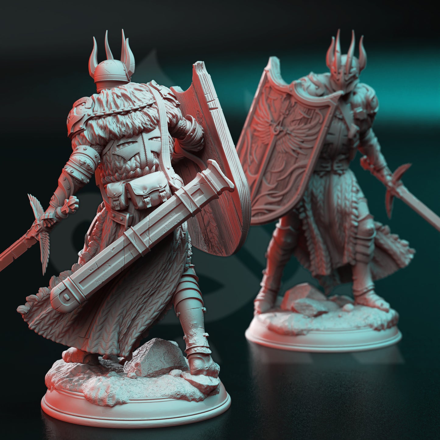 Caedes - Zealous Paladin of Erdrydion - Back