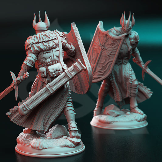 Caedes - Zealous Paladin of Erdrydion - Back