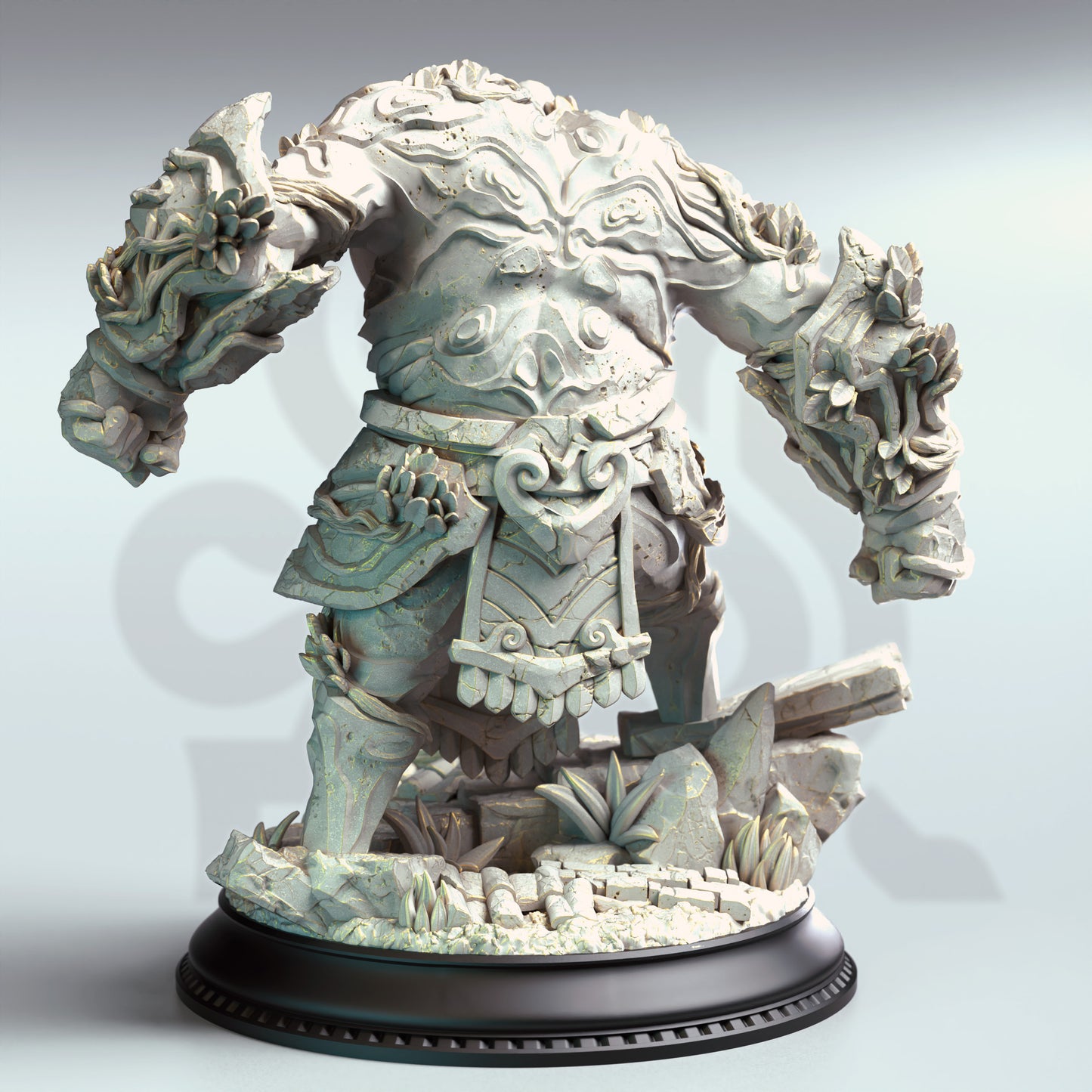 Gyokusho - Jade Golem - Back