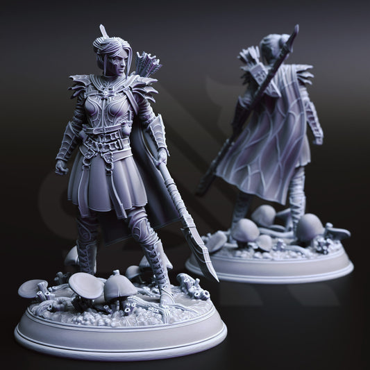 Irinax’s Chosen - Drow Soldiers F2 - Front