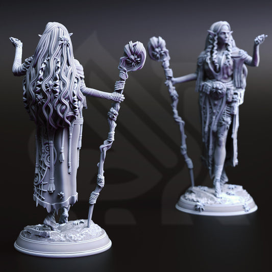 Irinia - Drow Spidermancer - Back