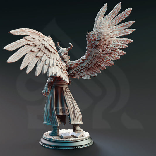Istar the Redeemer - Tiefling Divine Soul Sorcerer - Back