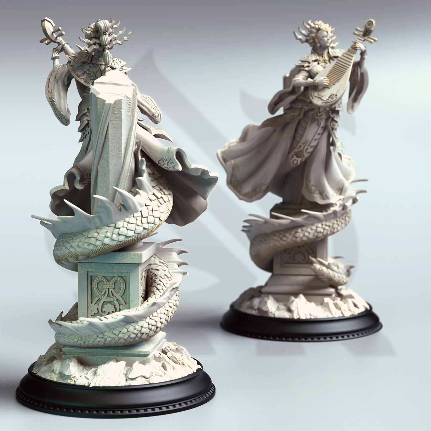Lian She - Medusa of the East - Back