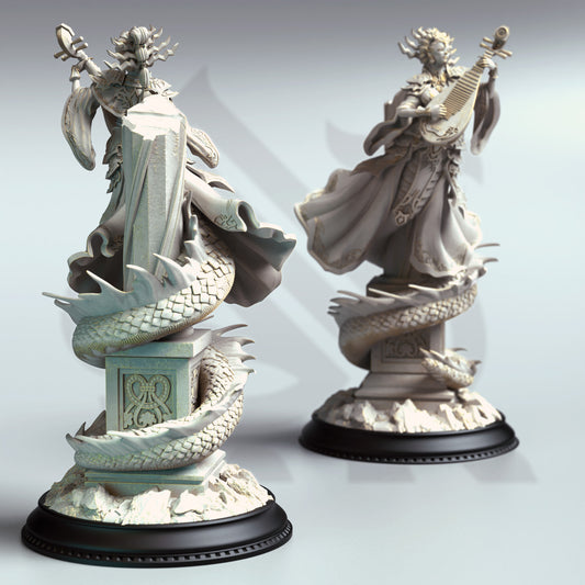 Lian She - Medusa of the East - Back