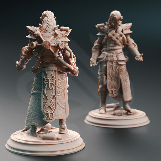 Netros - High Elf Chaos Artificer - Back