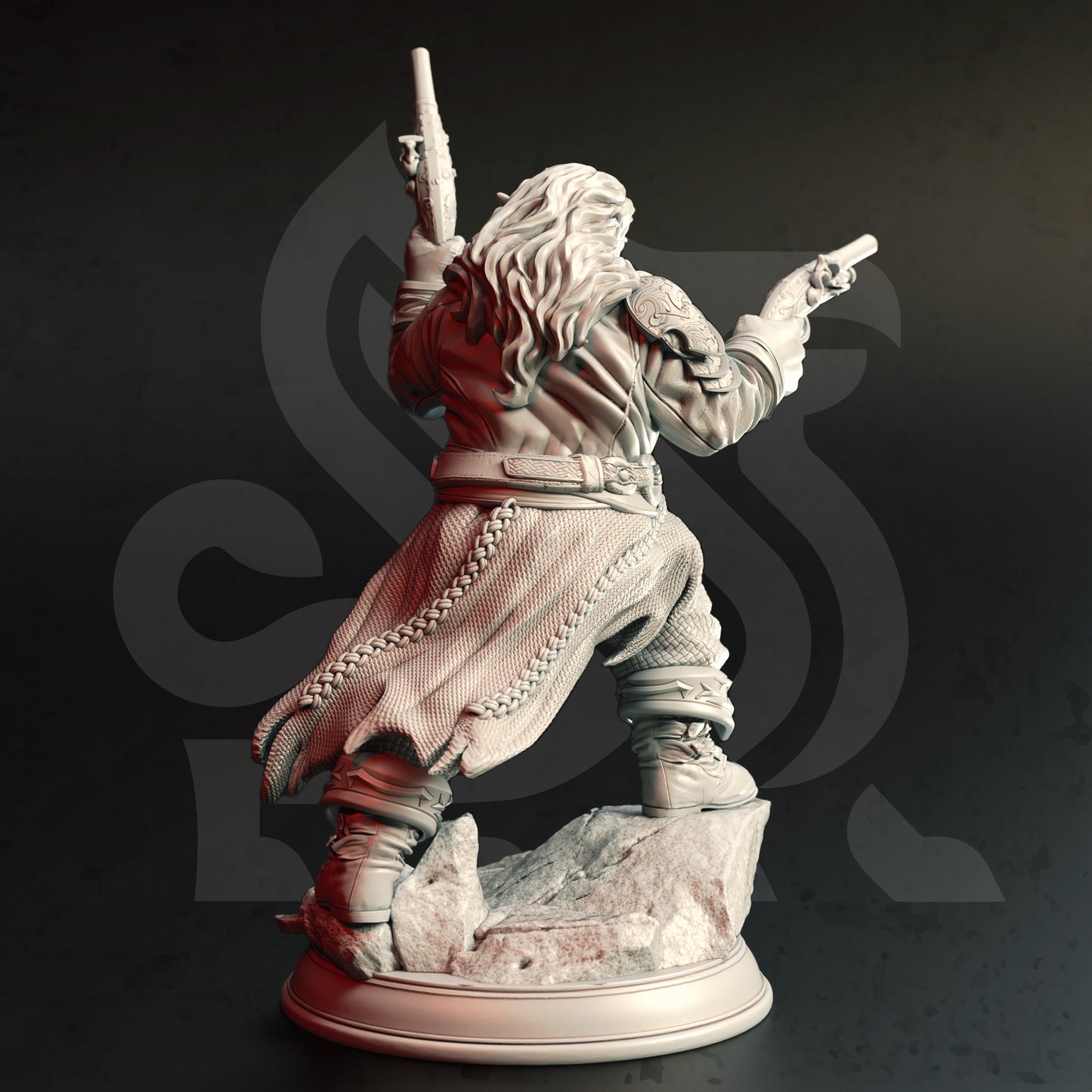 Rasmon - Golden Griffin Gunslinger - Back