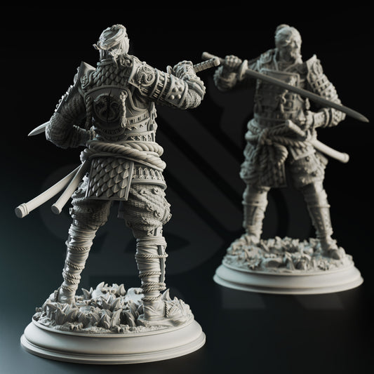 Saburo Ryu - The Lone Dragon - Back