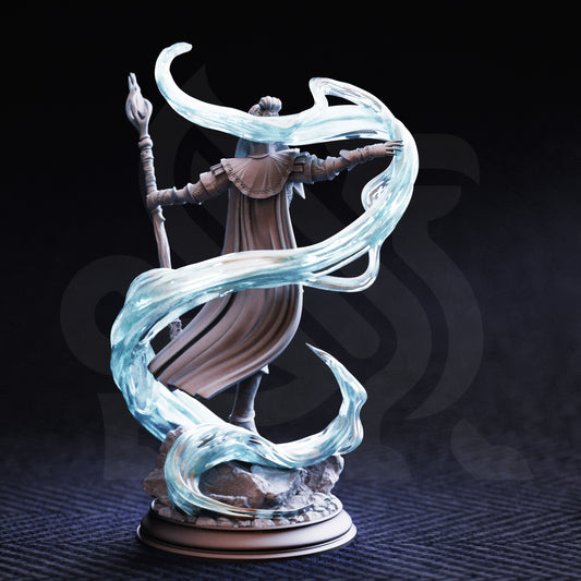 Sergeant Molly Cliffburn - Half-Elf Arcane Constable - Back