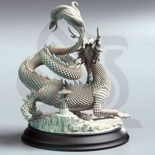 Shinkoryu - Eastern Crimson Dragon - Back