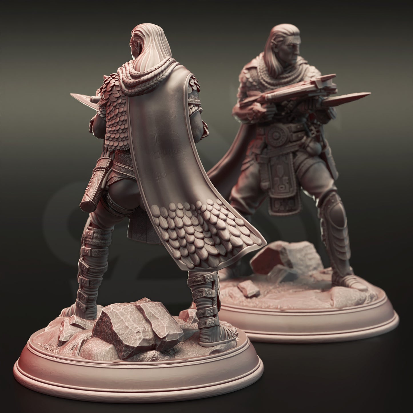 Shyamiri - Serpentfolk Assassin - Back