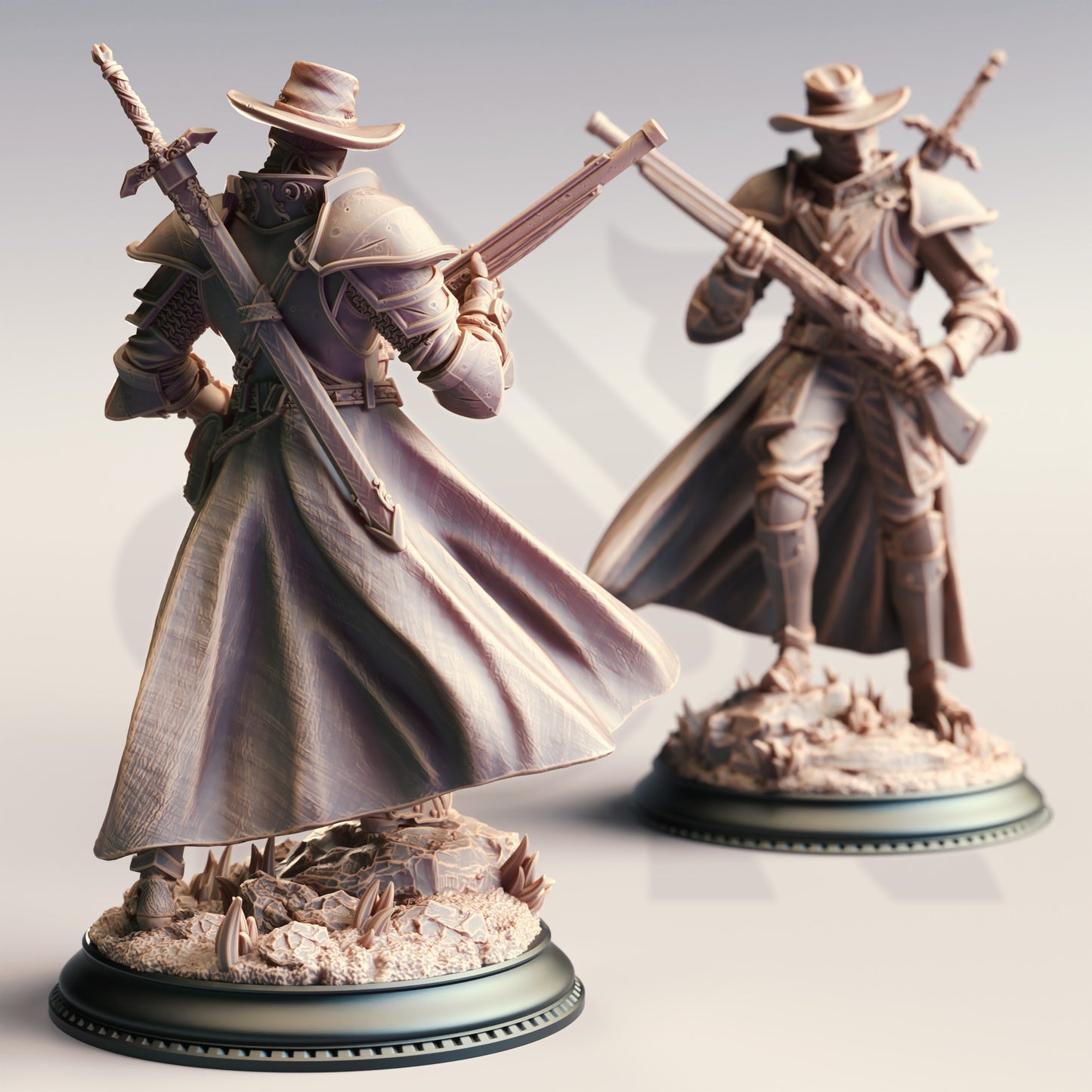 Sir Harian Southwall - Gunslinger Inquisitor - Back