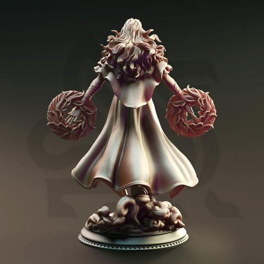 Tyria Ravensong - Dark Sorcereress - Back