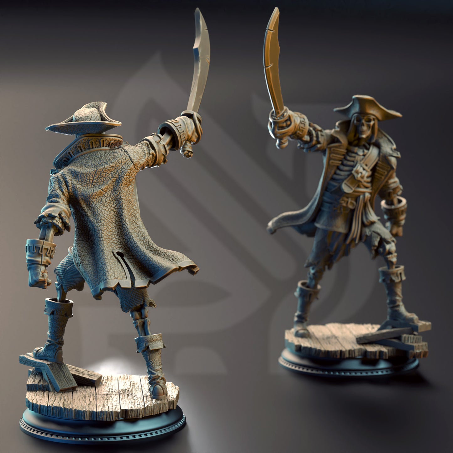 Undying Scallywags - Crew of the Damned Galleon 3 - Back