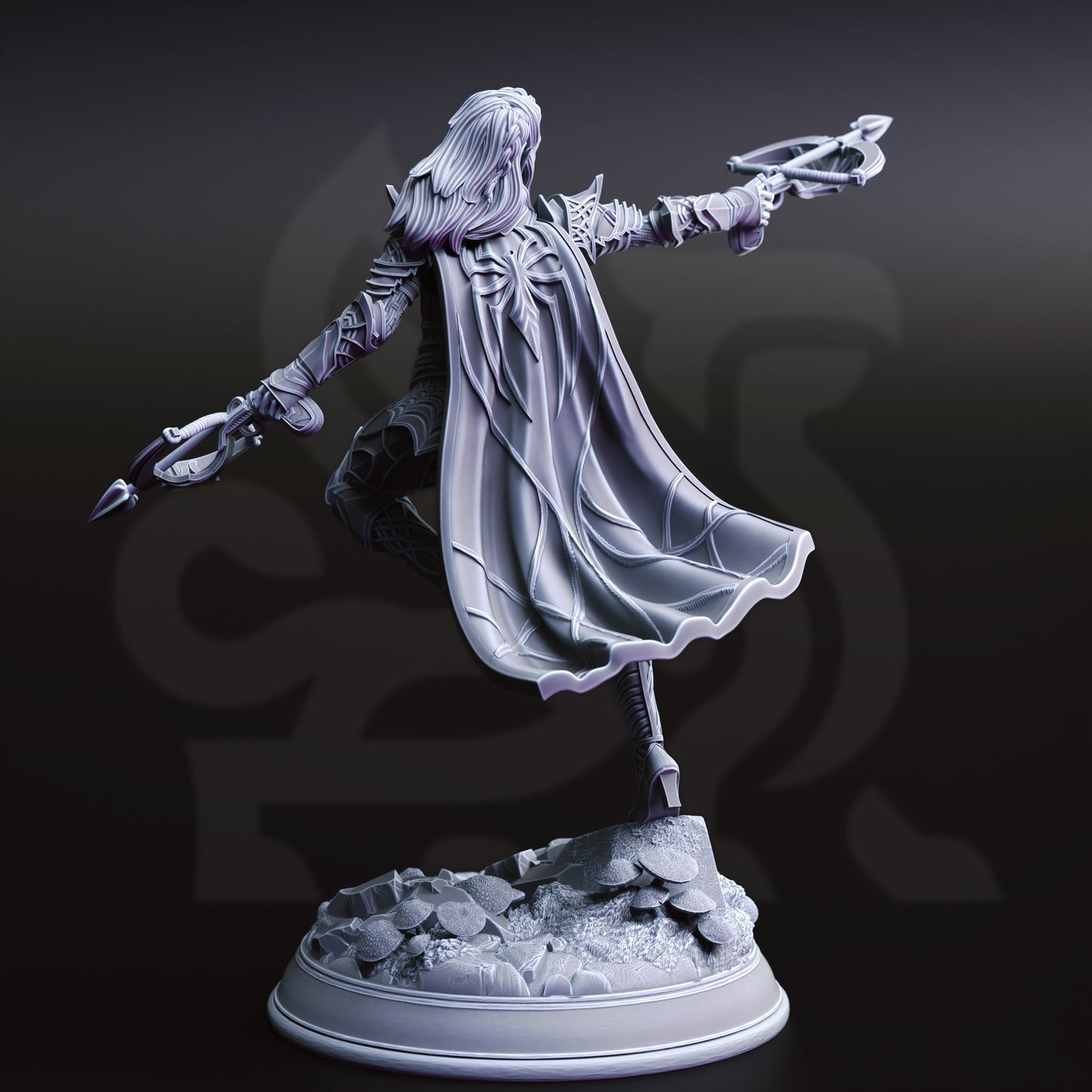 Vakara N’thara - Drow Assassin - Back