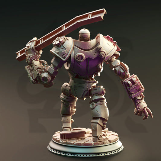 Venatoris - Clockwork Golem - Back