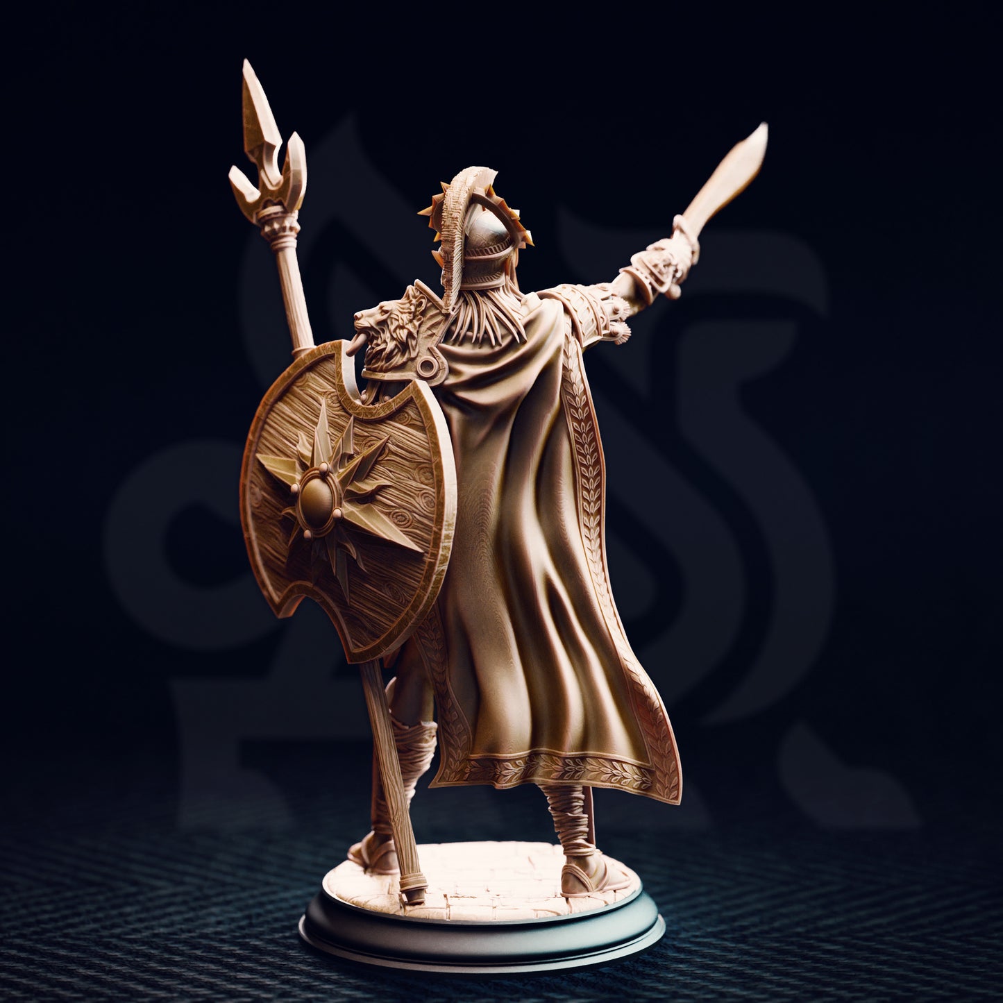 Vilryn Kaedrys - Sun Elf Gladiator - Back