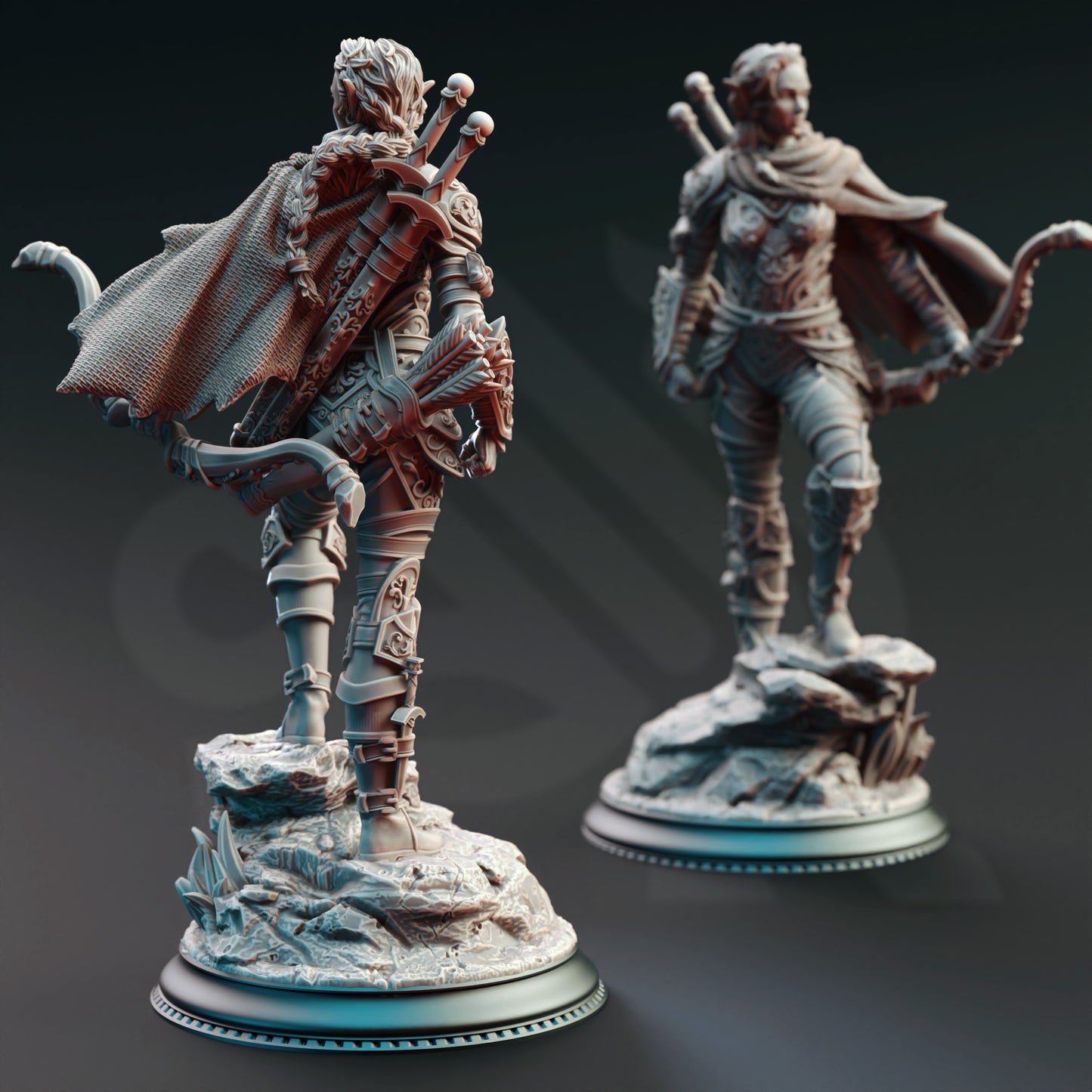 Virana - Hunter of Hellspawn - Back