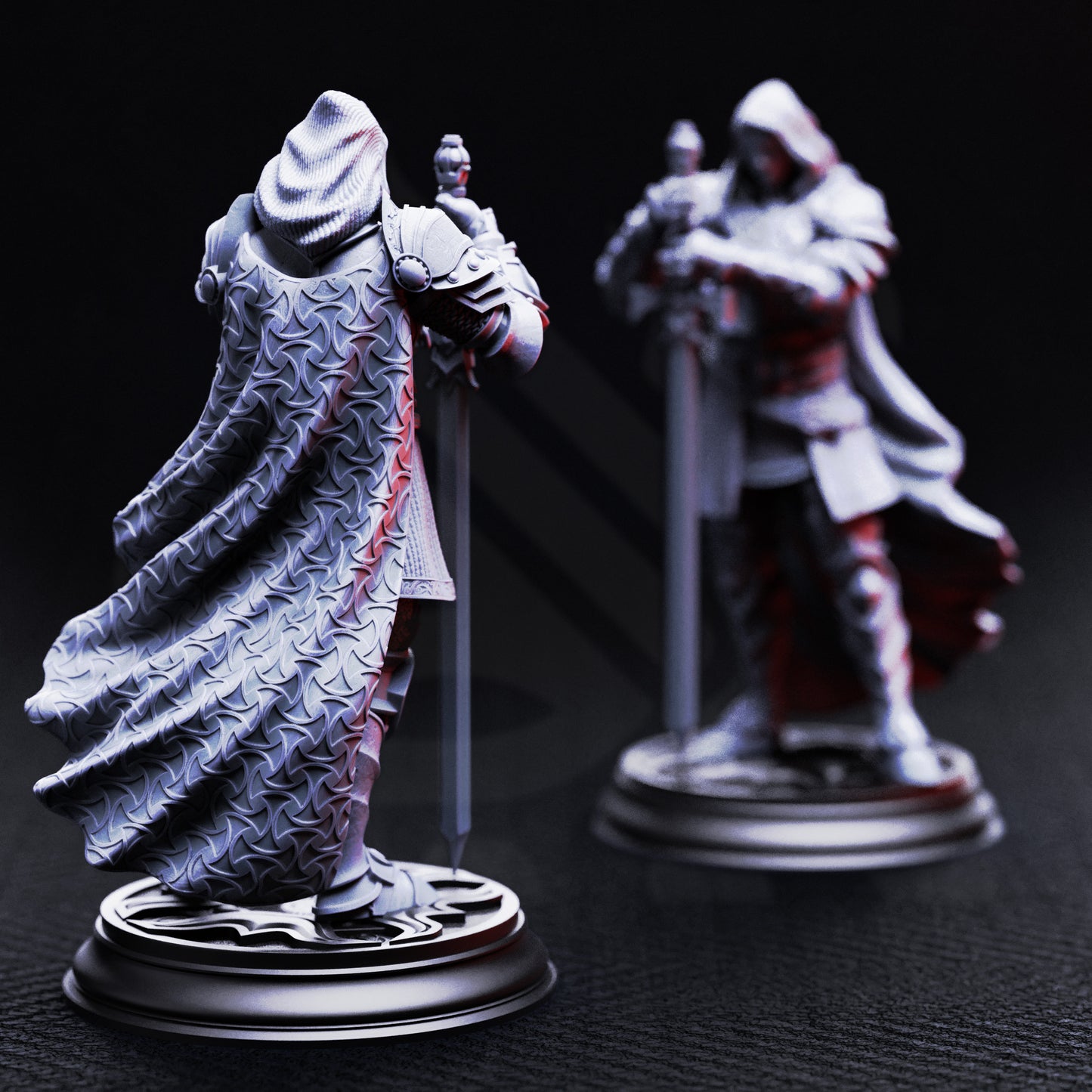 Visage - The Faceless Knight - Back