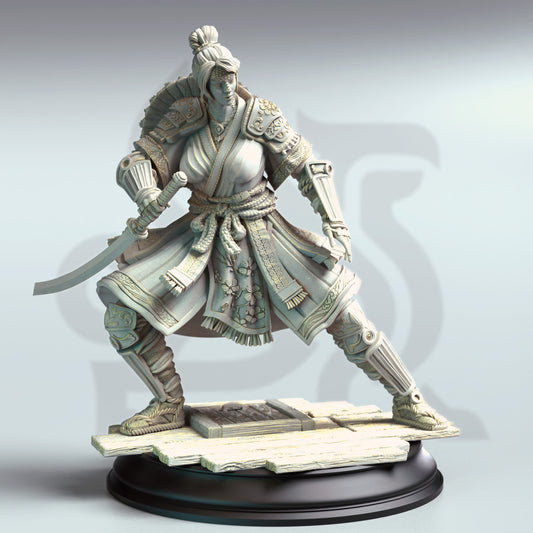 Yushin - Serpentfolk Vyanari Assassin - V2 Front