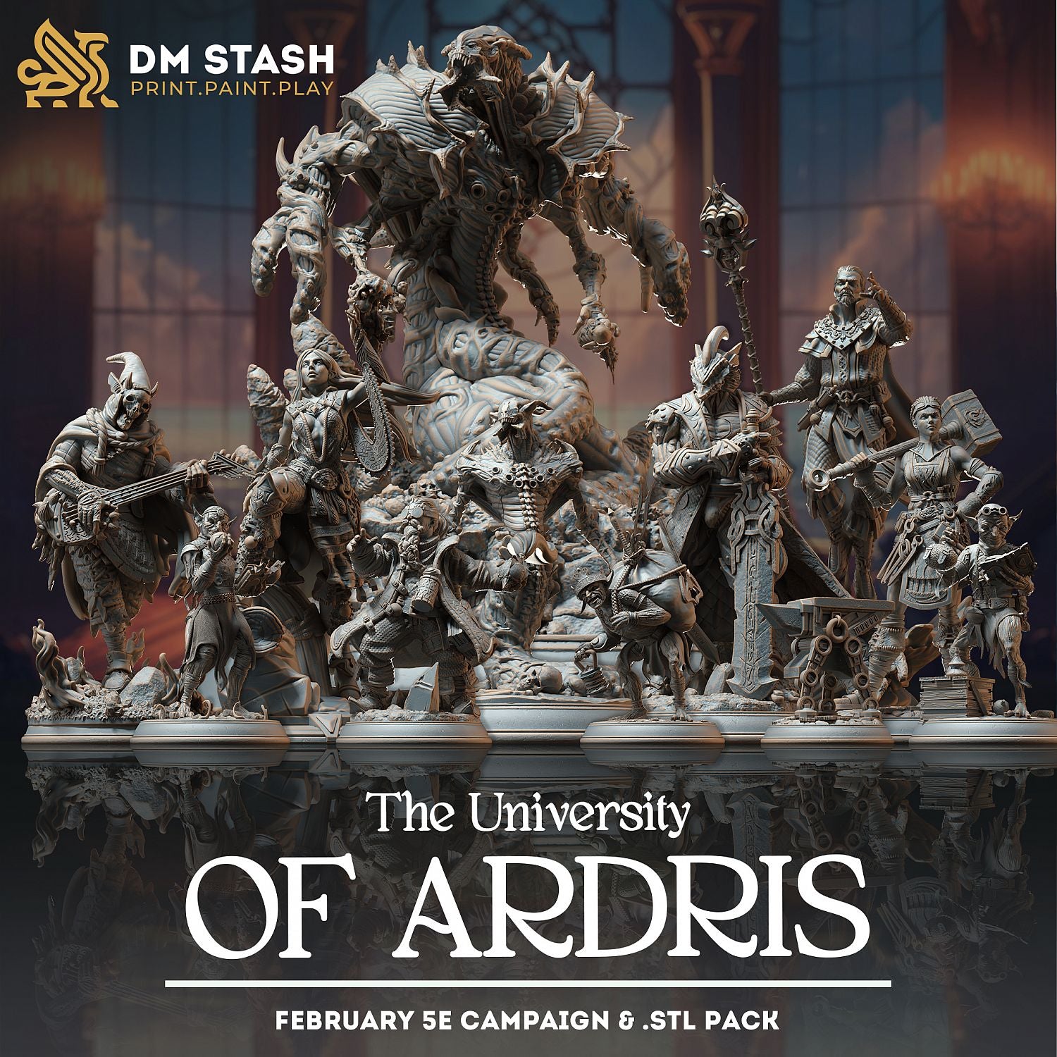 The University of Ardris - February 2023 RPG Pack