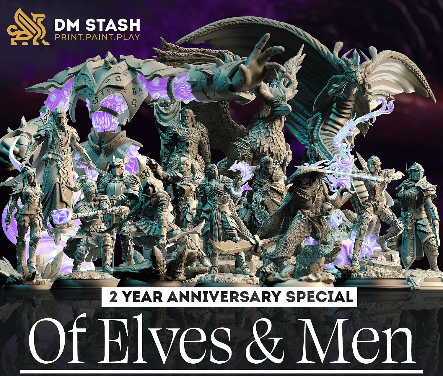 Of Elves & Men - April 2023 RPG Pack