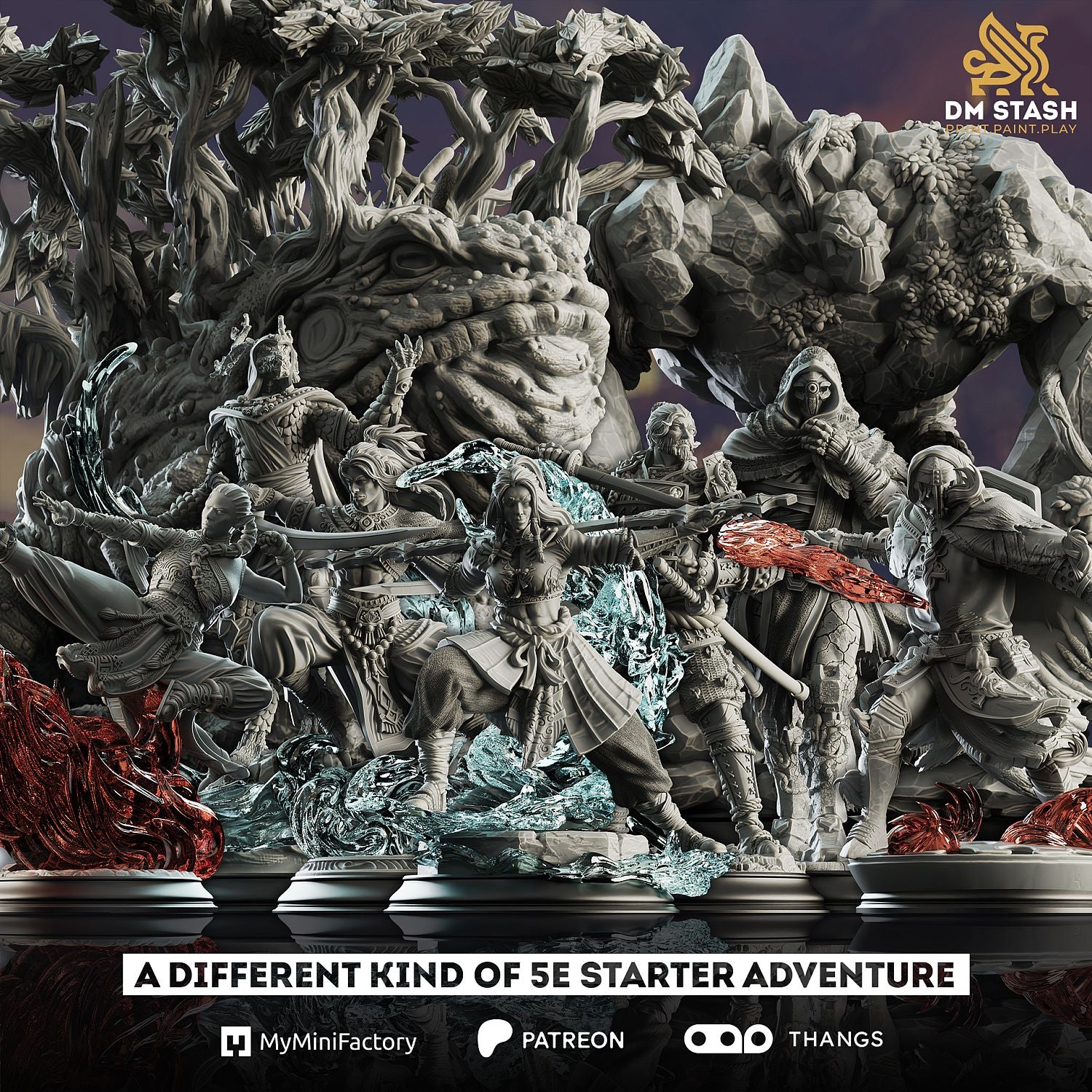 War of the Elements - August 2024 RPG Pack