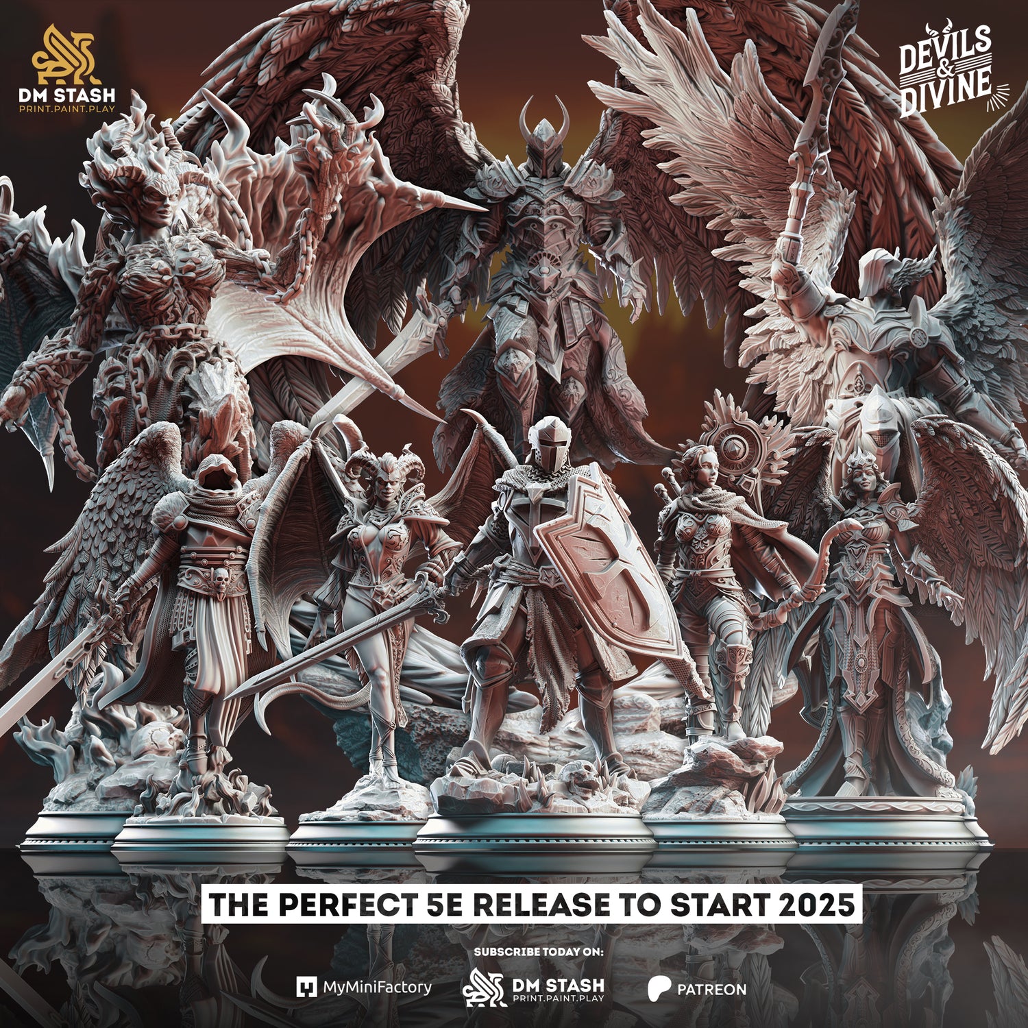 Devils & Divine - January 2025 RPG Pack