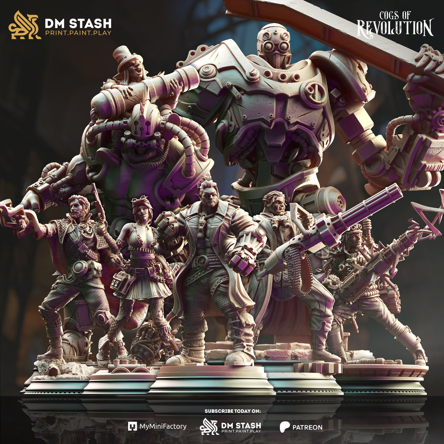 Cogs of Revolution - February 2025 RPG Pack