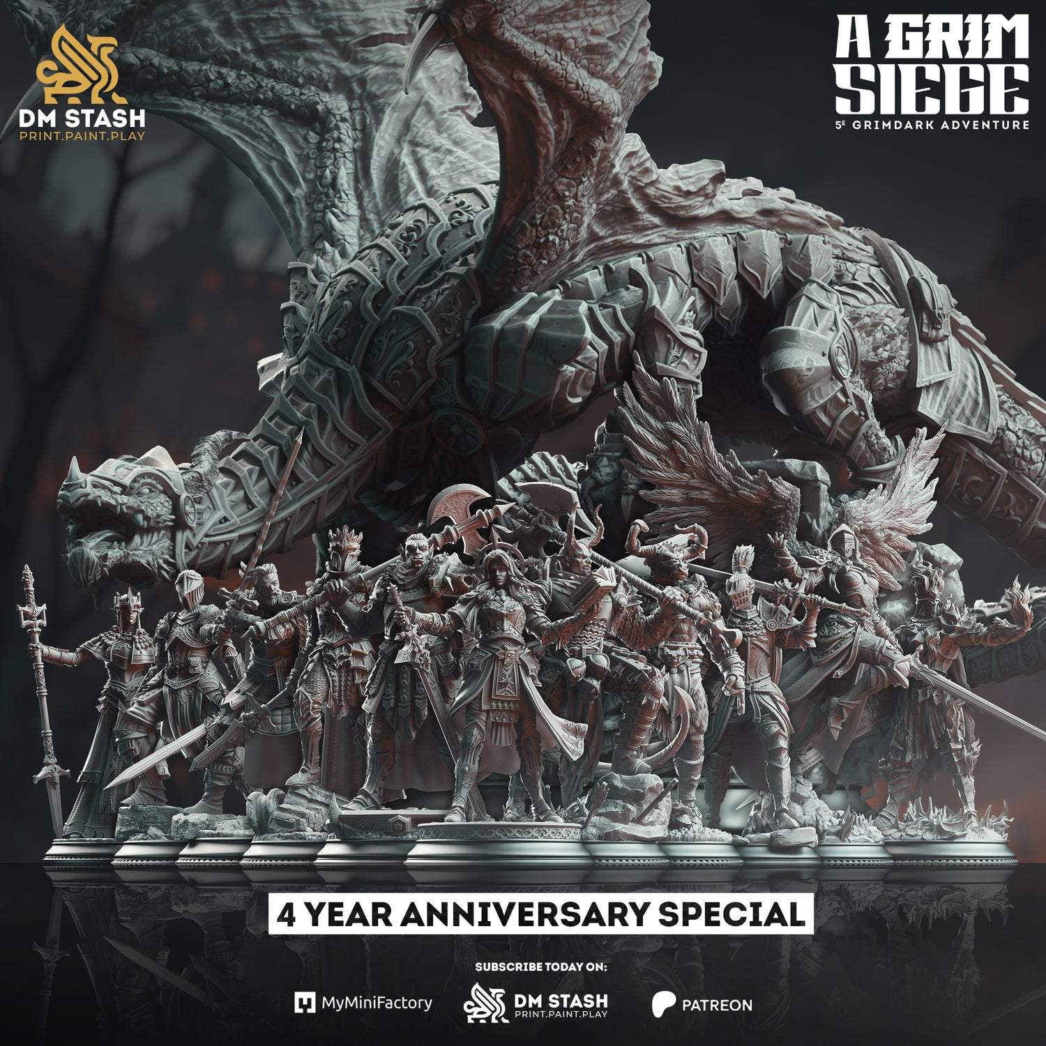 A Grim Siege - April 2025 RPG Pack
