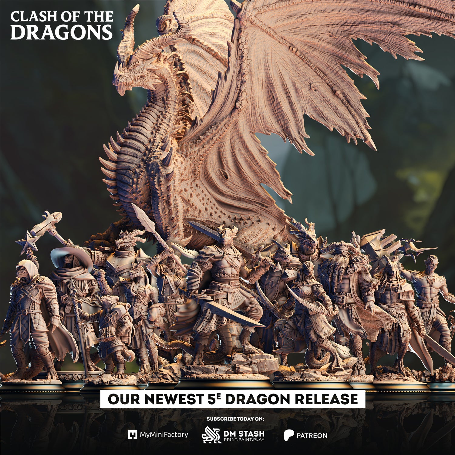 Clash of the Dragons - June 2025 RPG Pack