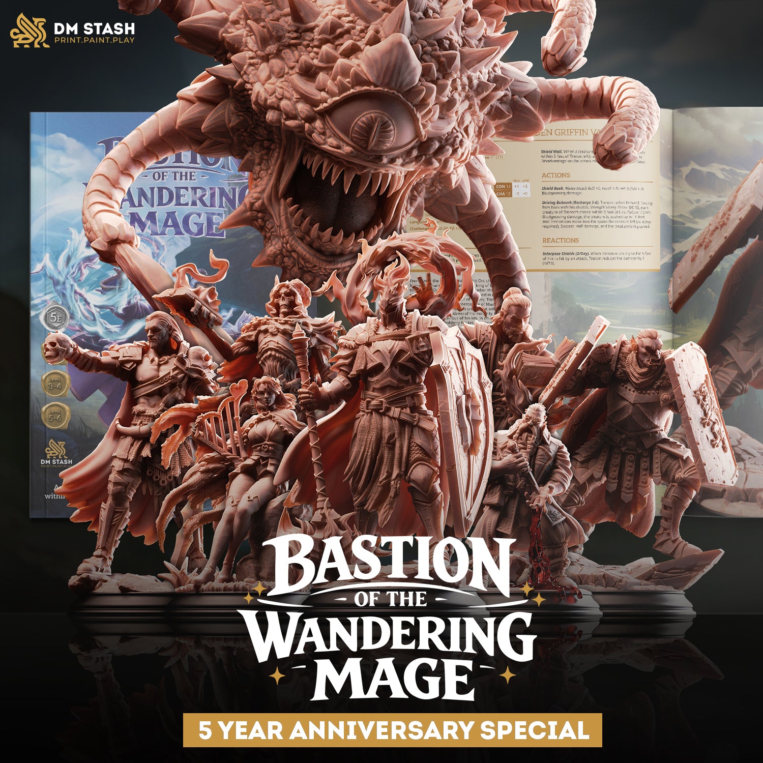 Bastion of the Wandering Mage - April 2026 RPG Pack