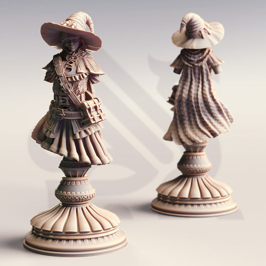 Alia of Ardris - Adept of Evocation - BUST - Front