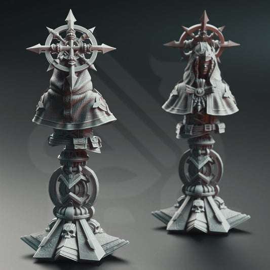 Amélie Saffron - Maiden Cleric - Bust - Back