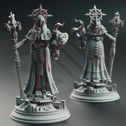 Amélie Saffron - Maiden Cleric - Front