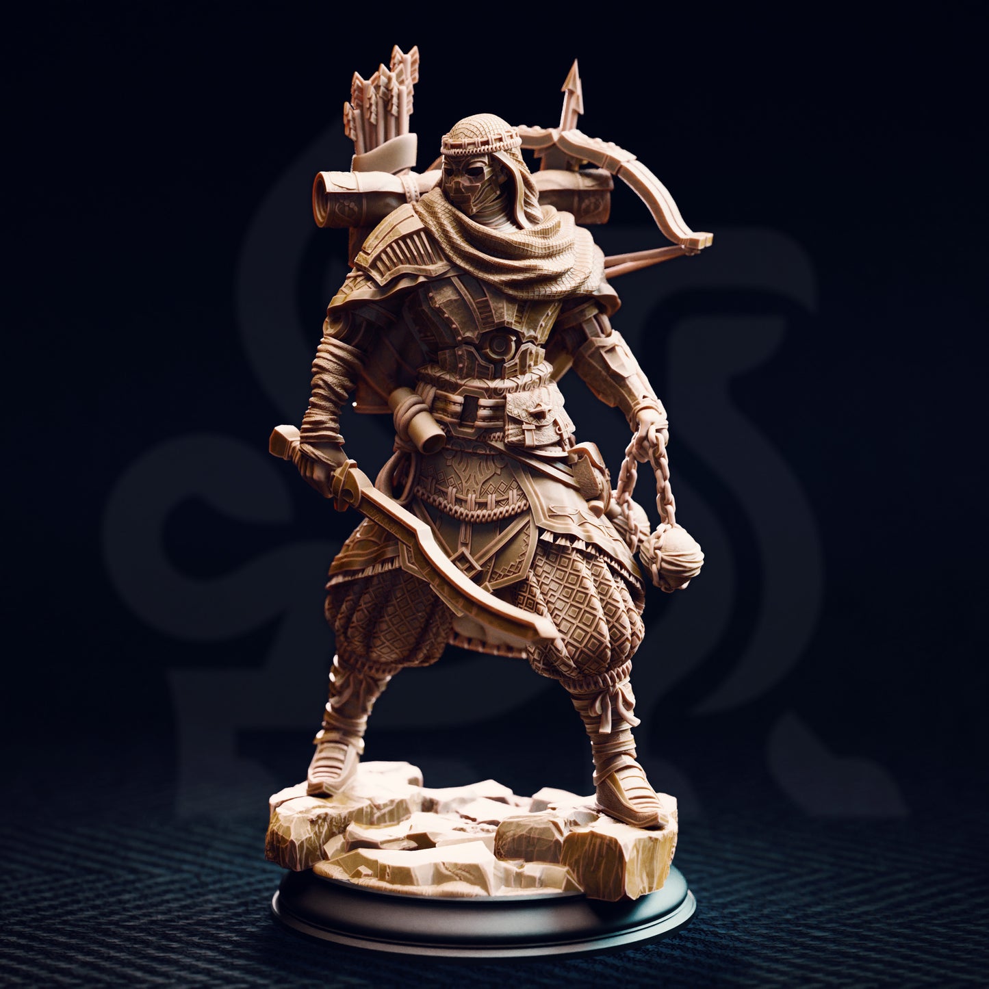 Anatolius of the Far Sands - Soulforged Wanderer - Front