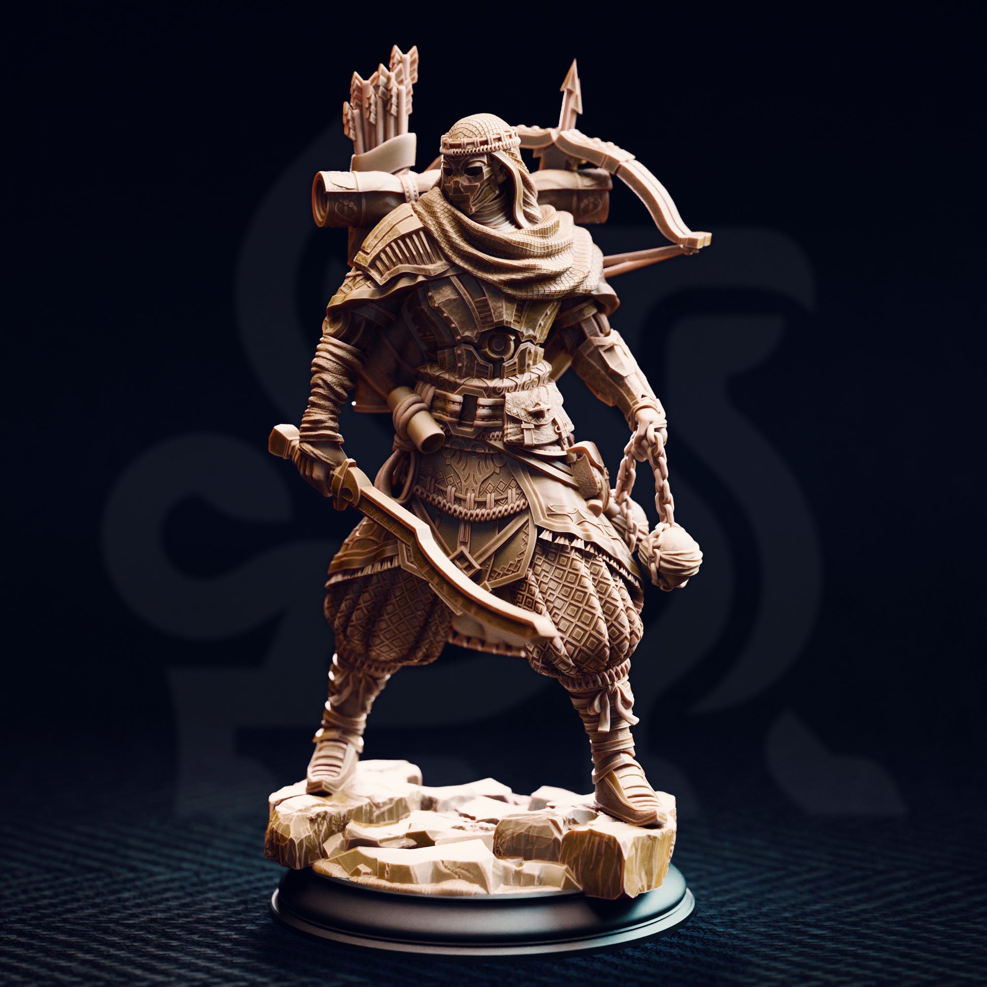 Anatolius of the Far Sands - Soulforged Wanderer - Front