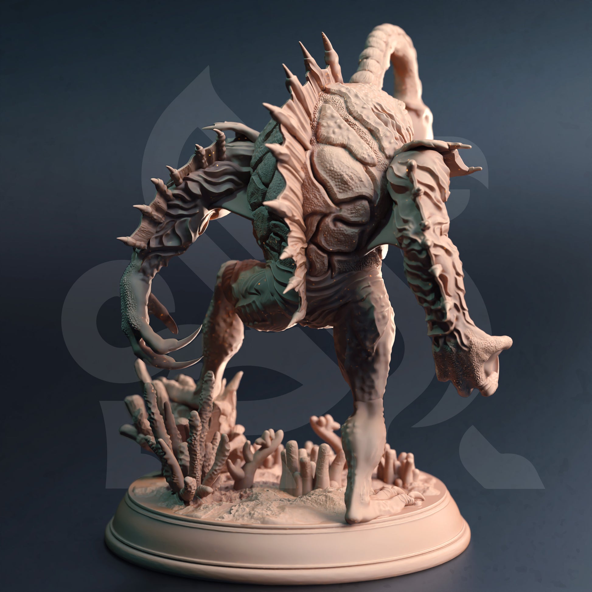 Angler Gluglin - Fishfolk Abomination - Back