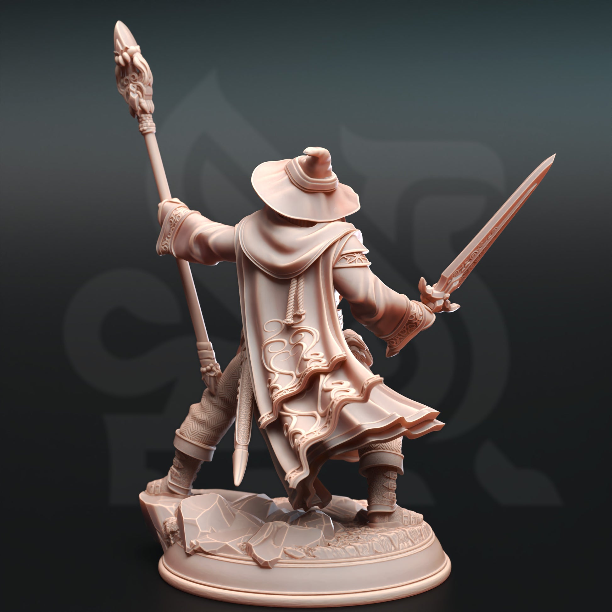Artemis of Canos - Wizard of Guidance - Back