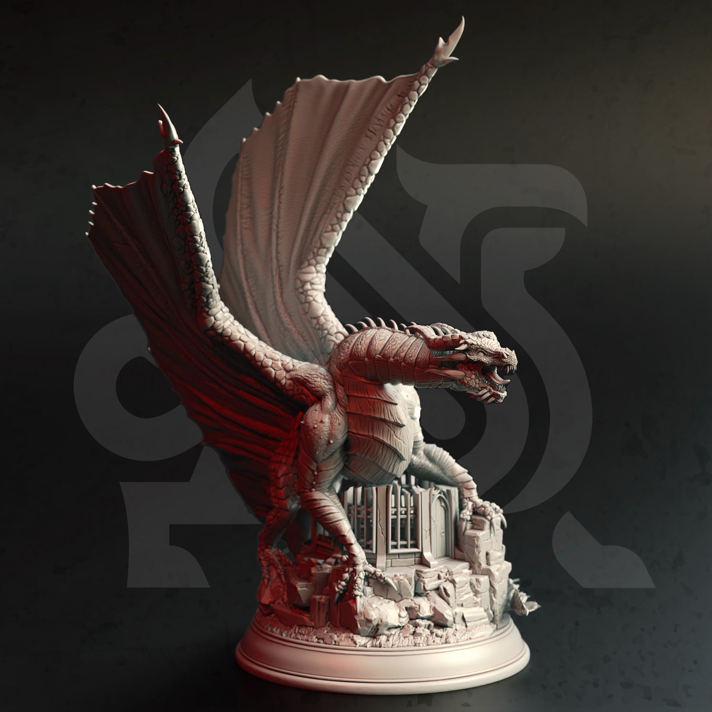 Aurestia - Ancient Golden Dragon - Front