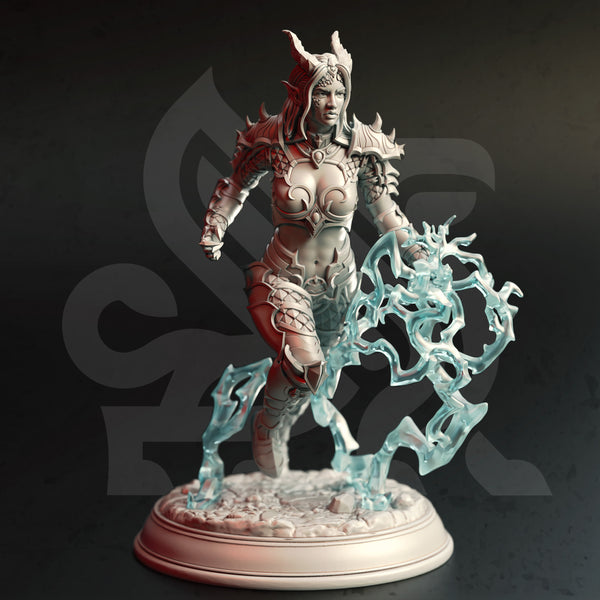 Aurestia - Ancient Golden Dragon (Human Form) - Front