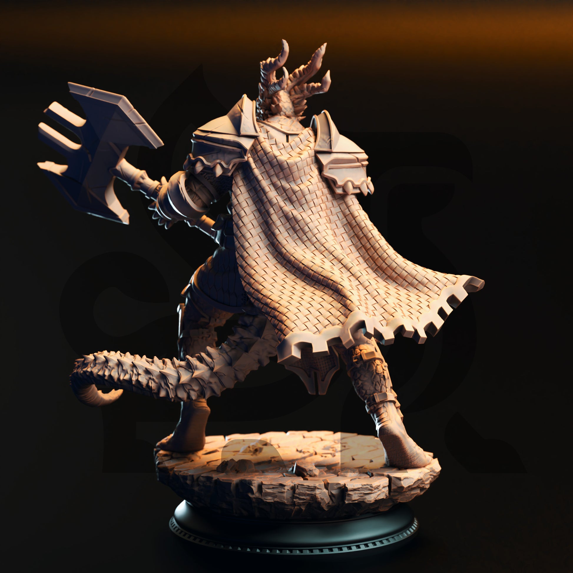 Azmordion_s Chosen - Silver Dragonkin Knights 2 - Back