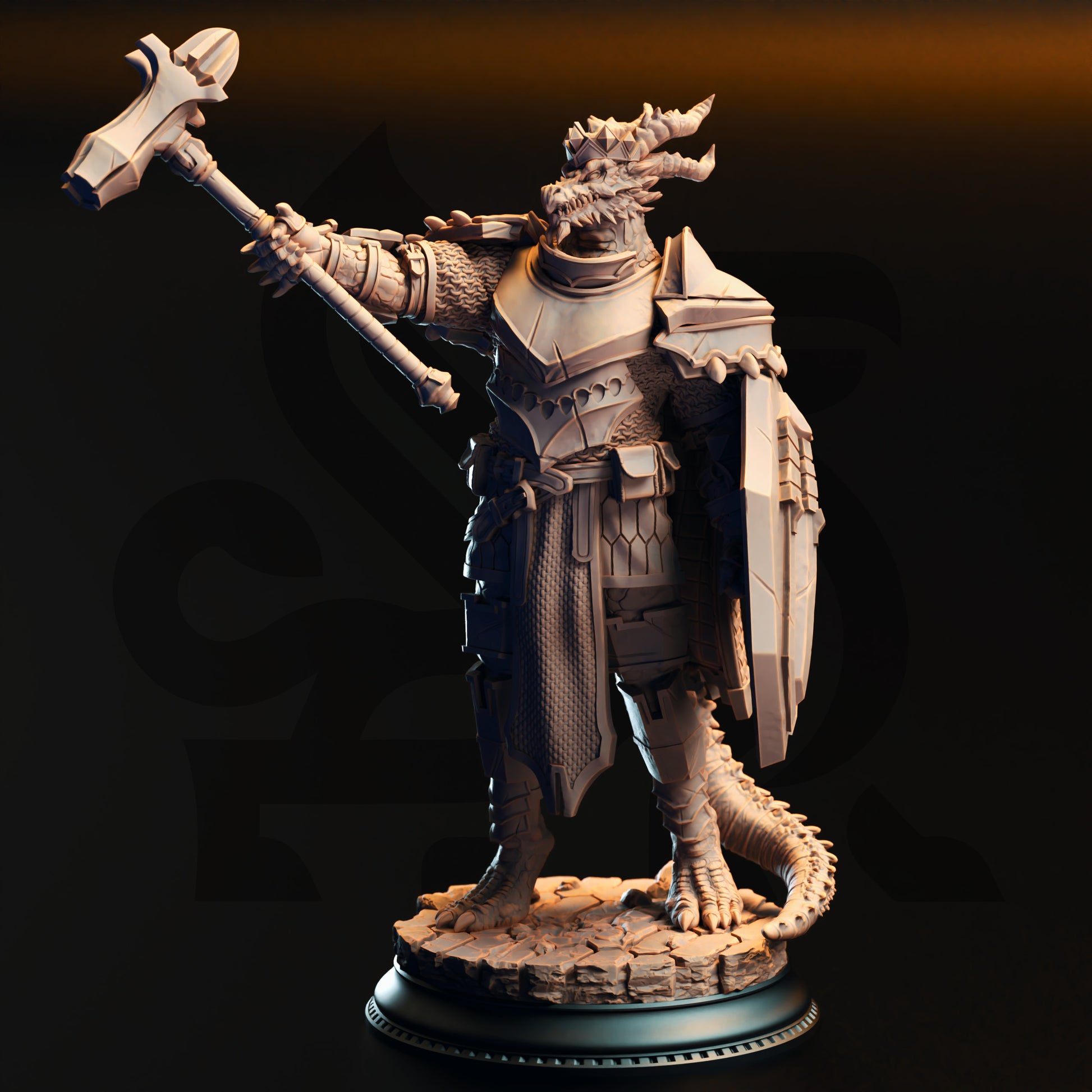 Azmordion_s Chosen - Silver Dragonkin Knights 3 - Front