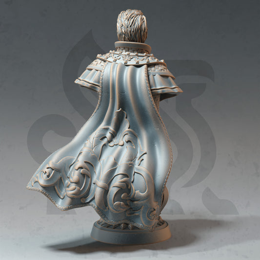 BUST - Barandir the Lucid - Headmaster - Back