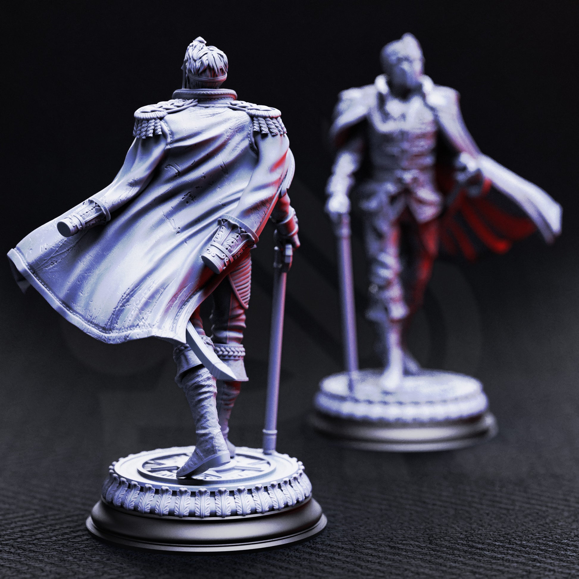 Benoit Blood-Eyes - General of the Damned - Back Mask