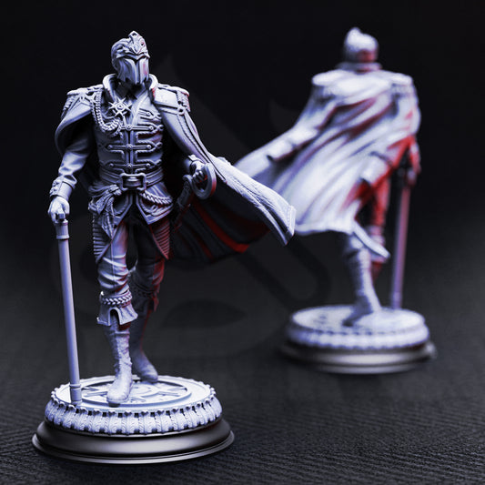 Benoit Blood-Eyes - General of the Damned - Front Mask
