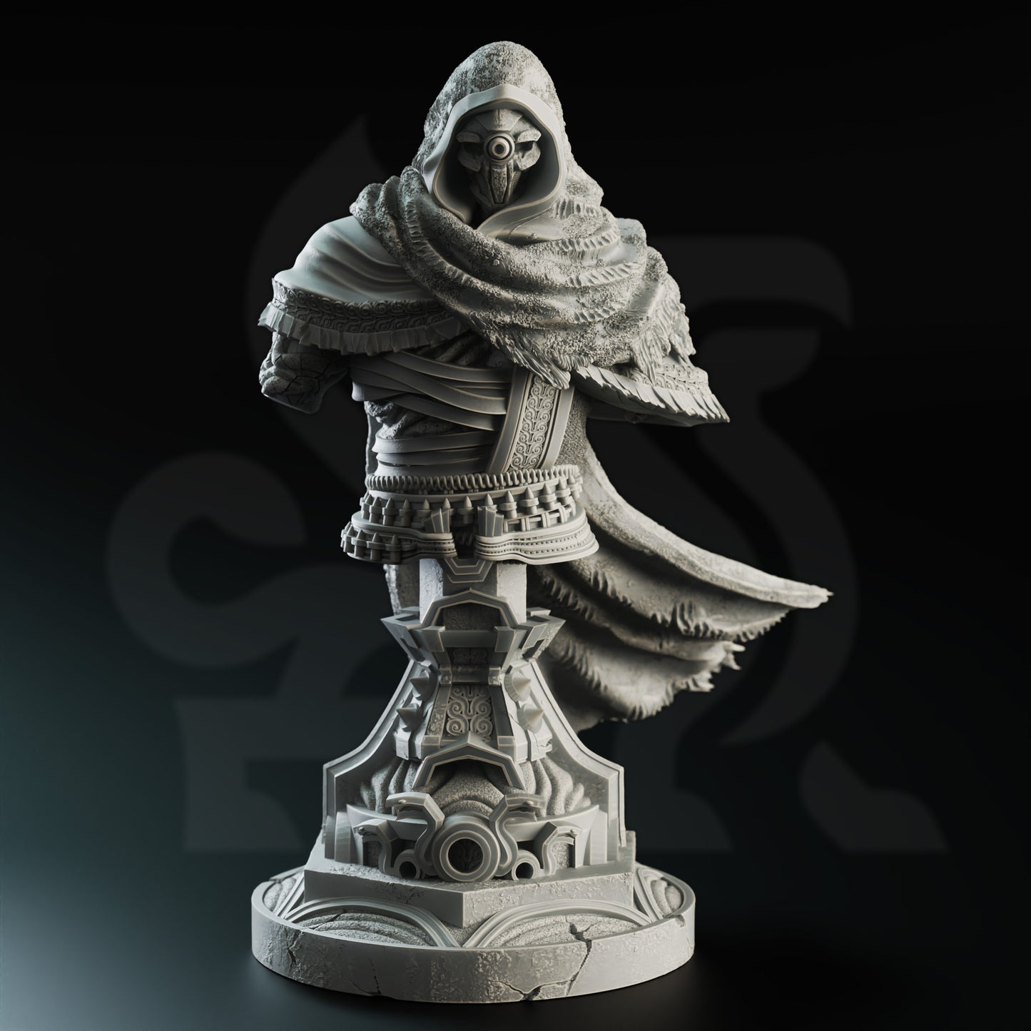 Big Iron - Soulforged Gunslinger - BUST Front