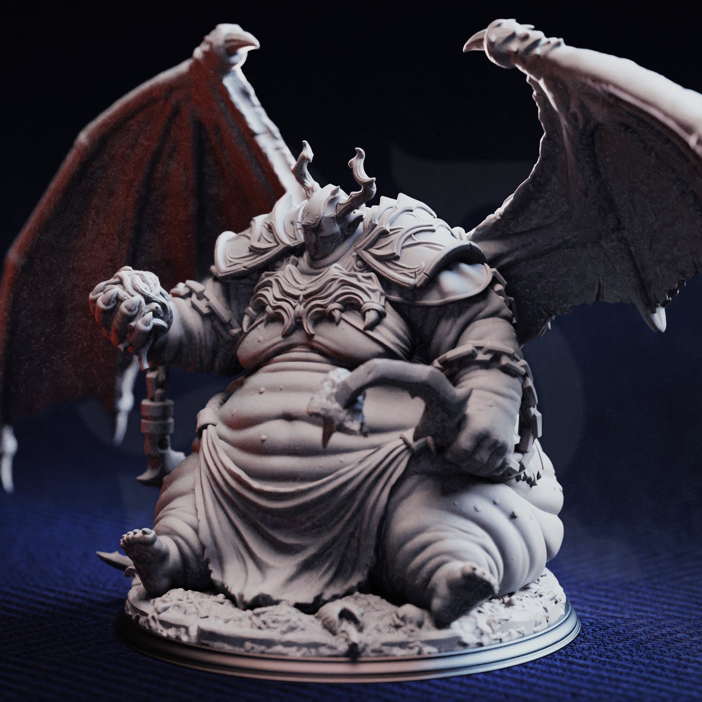 Bodge the Ravenous - Gluttony Devil - Front